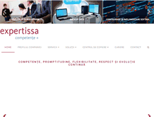 Tablet Screenshot of expertissa.ro